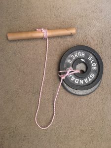 Home Made Wrist roller