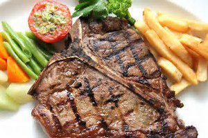 ribeye steak protein content